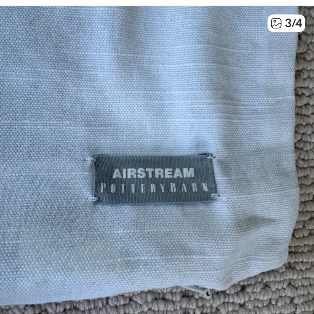 Pottery Barn Airstream Happy Camper Pillow Cover
